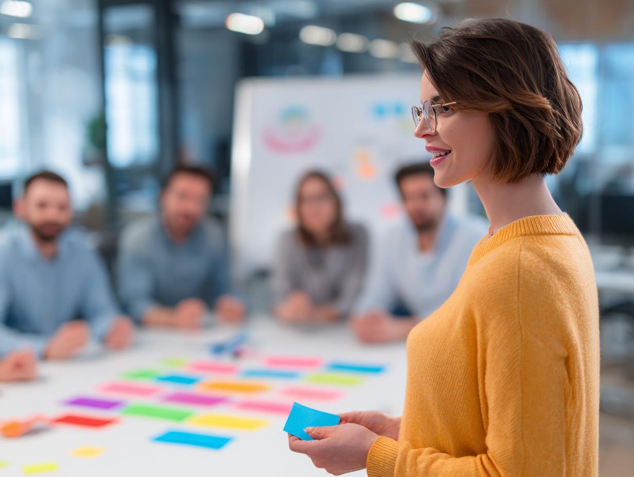 Therapist and client in a calm office